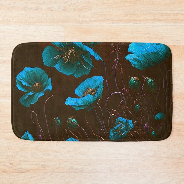 Item preview, Poppy Pandemonium Blue designed and sold by cuprum.