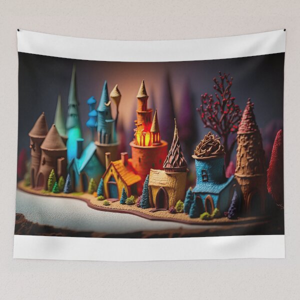 Item preview, Claymation Village designed and sold by FireScreen.