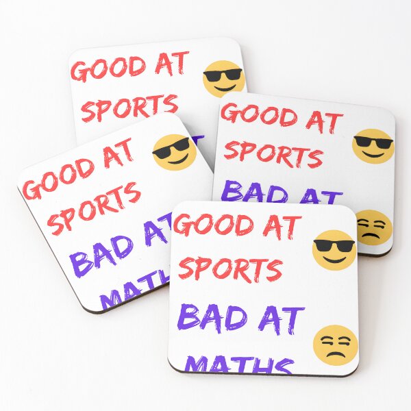 Item preview, Good At Sports Bad At Math designed and sold by Urban-Swaggz.