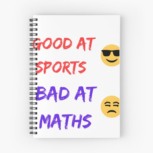 Item preview, Good At Sports Bad At Math designed and sold by Urban-Swaggz.