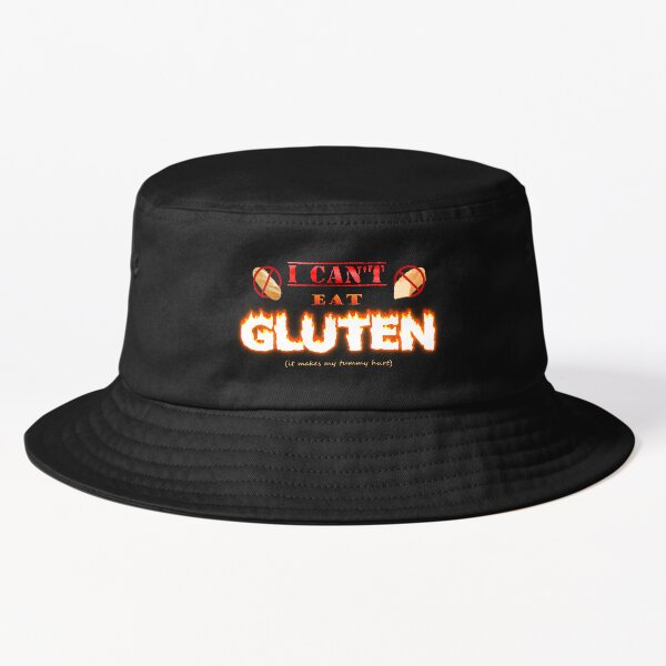 Aperçu de l'œuvre Je ne peux pas manger de gluten, ça me fait mal au ventre, mème sur l'intolérance au gluten et la maladie cœliaque créée et vendue par snazzyseagull.