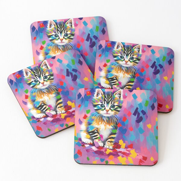 Artikelvorschau, Enchanting Kitty Art in Oil entworfen und verkauft von oyonni design.