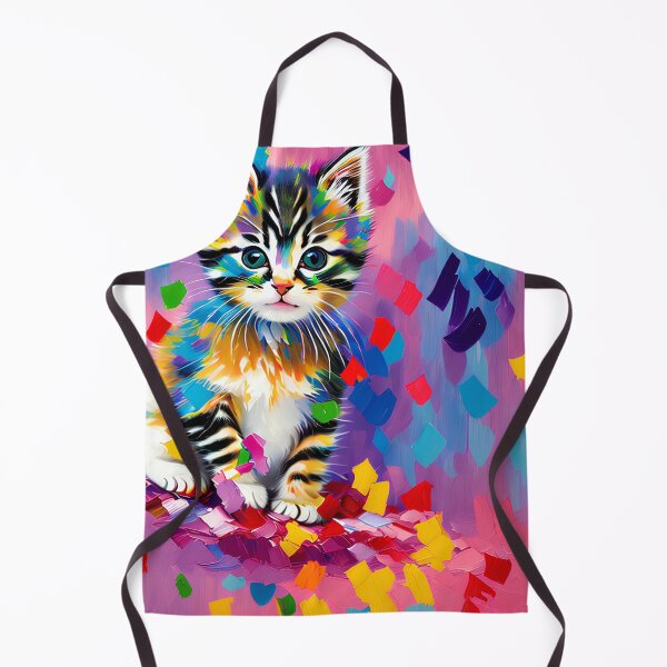 Artikelvorschau, Enchanting Kitty Art in Oil entworfen und verkauft von oyonni design.
