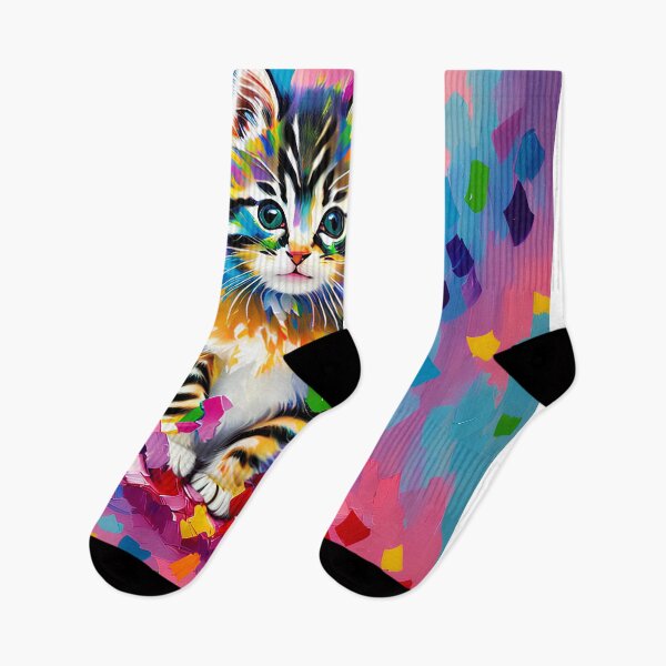 Artikelvorschau, Enchanting Kitty Art in Oil entworfen und verkauft von oyonni design.