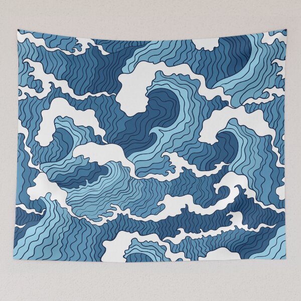 Item preview, The Great Wave of Kanagawa designed and sold by IllustrT.