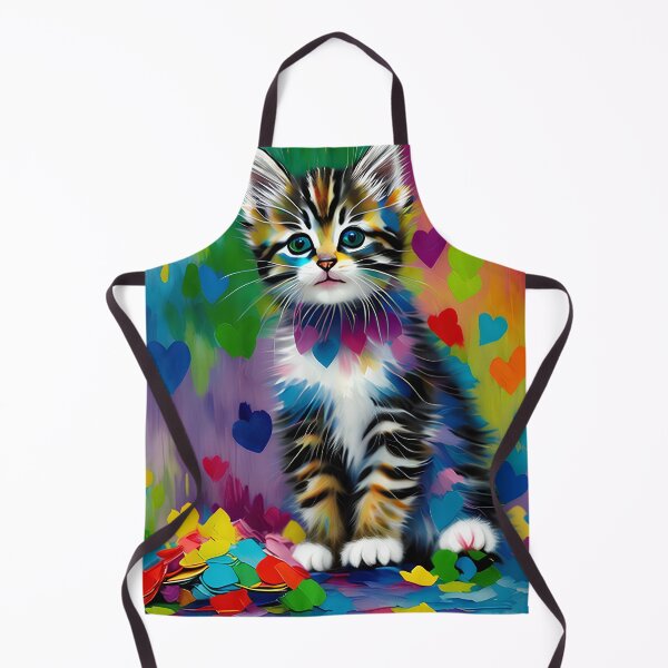 Artikelvorschau, Adorable Kitty Illustrations in Oil Paint entworfen und verkauft von oyonni design.