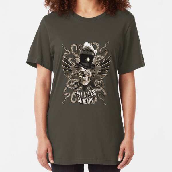 Full Steam Ahead! Slim Fit T-Shirt
