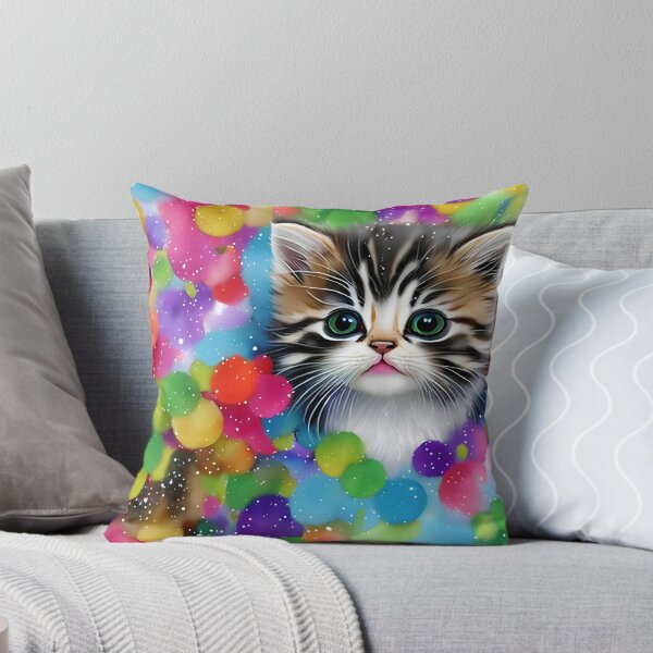 Artikelvorschau, Sweet Kitty Artwork in Oil, Delightful Feline Illustrations in Oil Paint entworfen und verkauft von oyonni design.