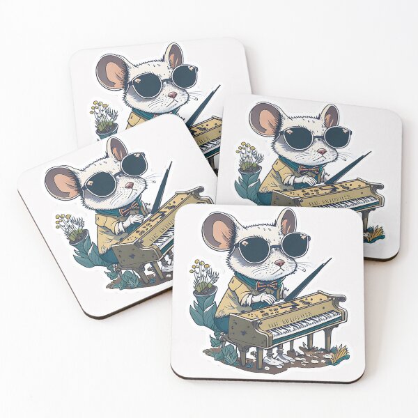 Item preview, Blind mouse playing the piano wrong designed and sold by MudbloodStore.