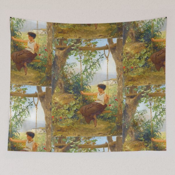 Item preview,  Henryk Siemiradzki  GIRL ON A SWING designed and sold by TeeARTHY.
