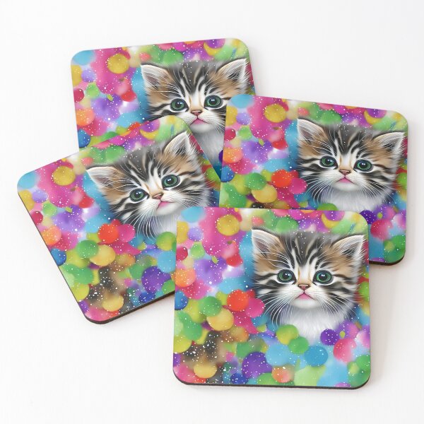 Artikelvorschau, Sweet Kitty Artwork in Oil, Delightful Feline Illustrations in Oil Paint entworfen und verkauft von oyonni design.