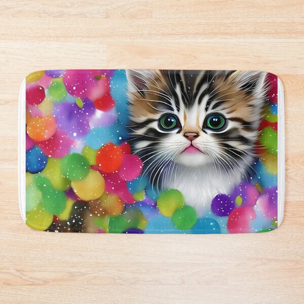 Artikelvorschau, Sweet Kitty Artwork in Oil, Delightful Feline Illustrations in Oil Paint entworfen und verkauft von oyonni design.