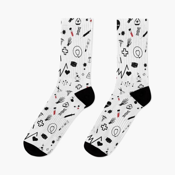 Item preview, Medical Elements Healthcare Worker NHS Funny Pattern designed and sold by SoccaTamam.