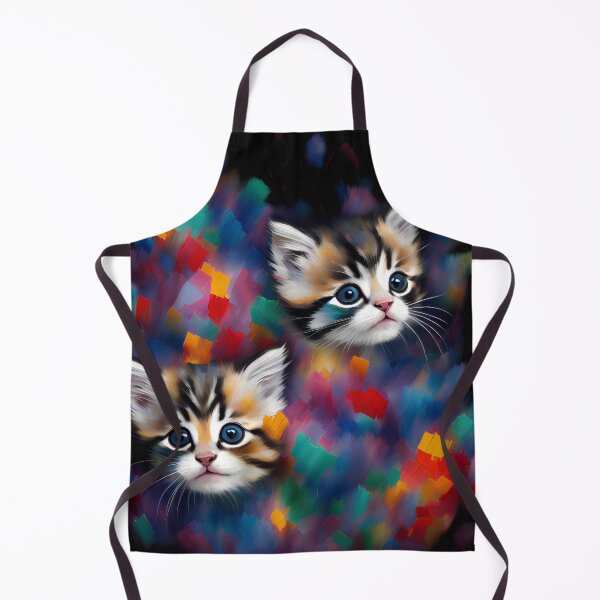 Artikelvorschau, Charming Kitty Illustrations in Oil Paint,Sweet Kitty Paintings in Oil Paintings entworfen und verkauft von oyonni design.
