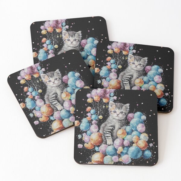 Artikelvorschau, Spellbinding Kitty Art in Oil, Charming Kitty Illustrations in Oil Paint entworfen und verkauft von oyonni design.