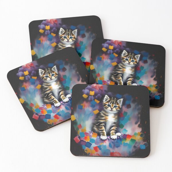 Artikelvorschau, Marvelous Kitty Designs in Oil Paint, Cute Kitty Designs in Oil Paint entworfen und verkauft von oyonni design.