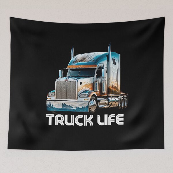 Item preview, The Adventures of a Trucker: Life on the Road designed and sold by Futurartia.