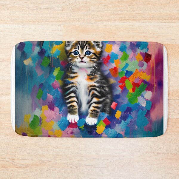 Artikelvorschau, Kitty Paintings in Oil Paintings, Delightful Feline Illustrations in Oil Paint entworfen und verkauft von oyonni design.