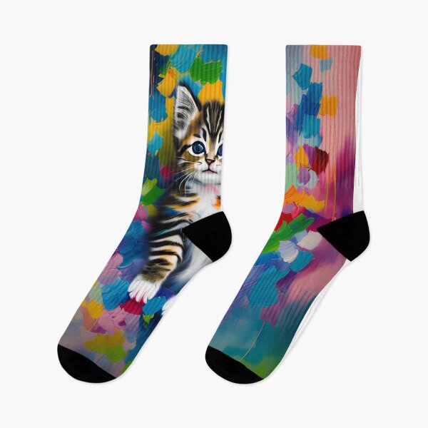 Artikelvorschau, Kitty Paintings in Oil Paintings, Delightful Feline Illustrations in Oil Paint entworfen und verkauft von oyonni design.