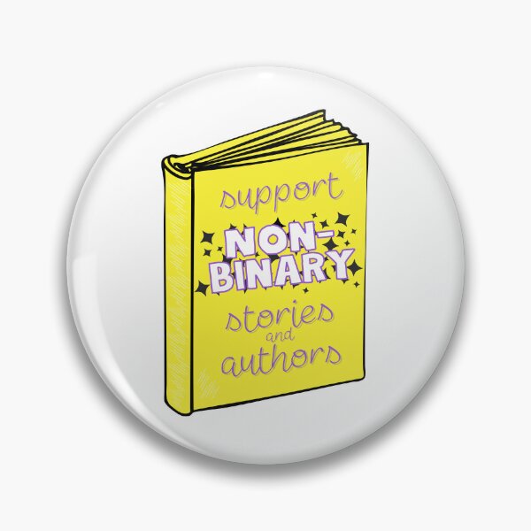 Item preview, Copy of Support Non-Binary Authors and Stories  designed and sold by Courtnie Pollard.