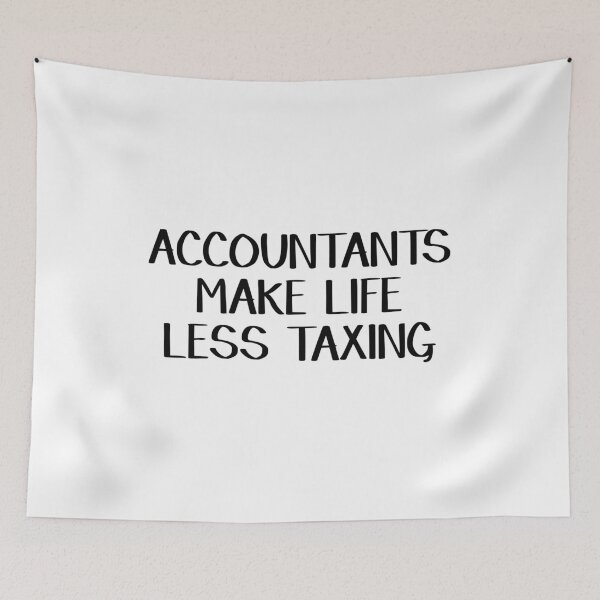 Item preview, Accountants make life less taxing designed and sold by allthetees.