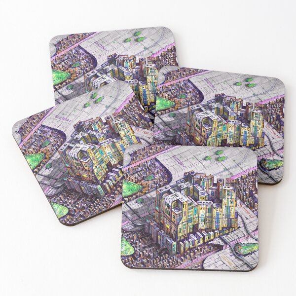 Item preview, Cyberpunk Town designed and sold by Denis Godyna.