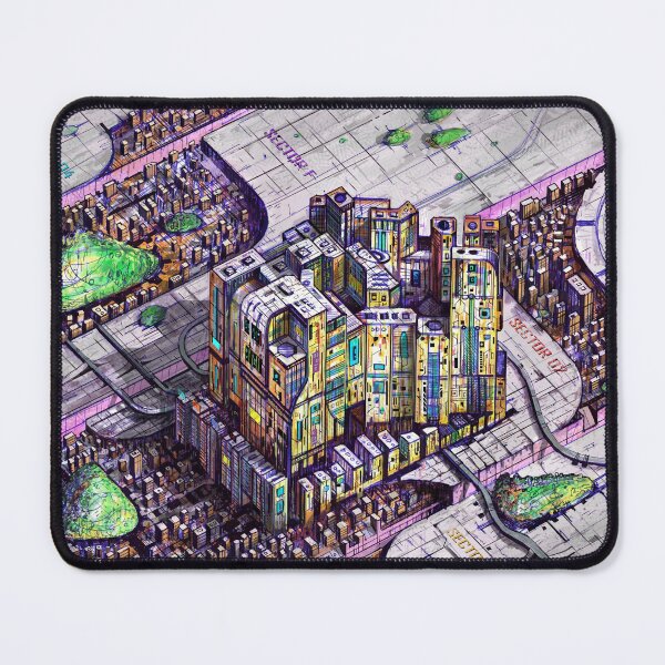 Item preview, Cyberpunk Town designed and sold by Denis Godyna.