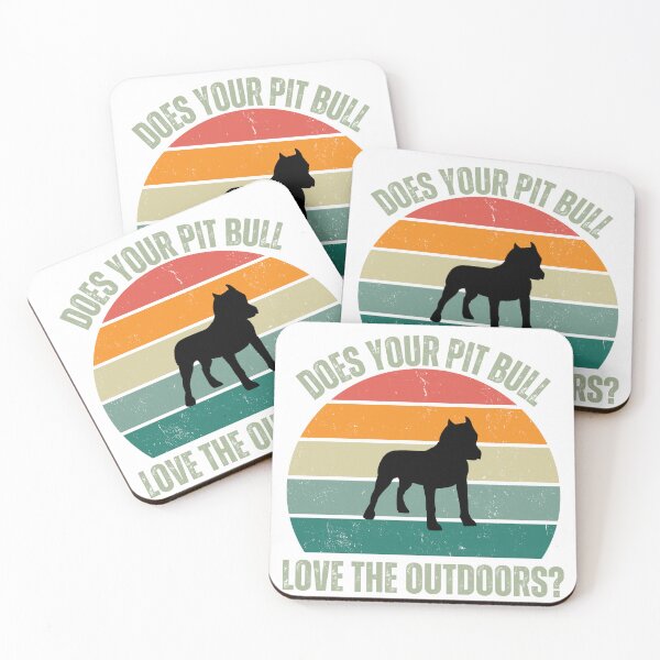 Item preview, Does Your Pit Bull Love The Outdoors? designed and sold by JiennaVane.