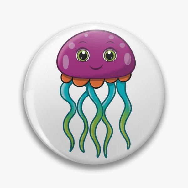 Item preview, Jellyfish - Adorable Rainbow designed and sold by CherriBeeBooks.