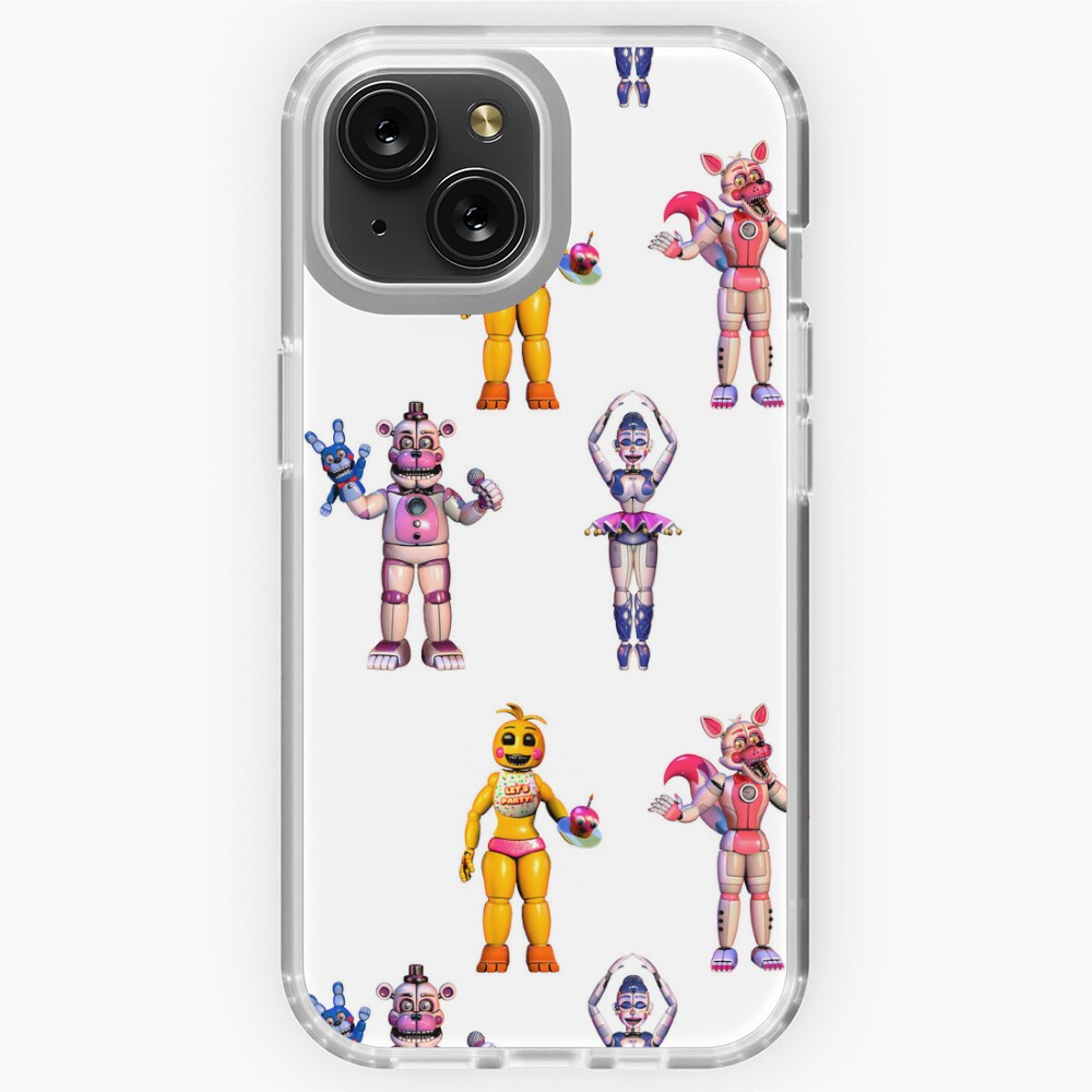 Pack Stickers Ballora, Chica, Freddy and Foxy fnaf SL Magnet for Sale by  akaruiyumme