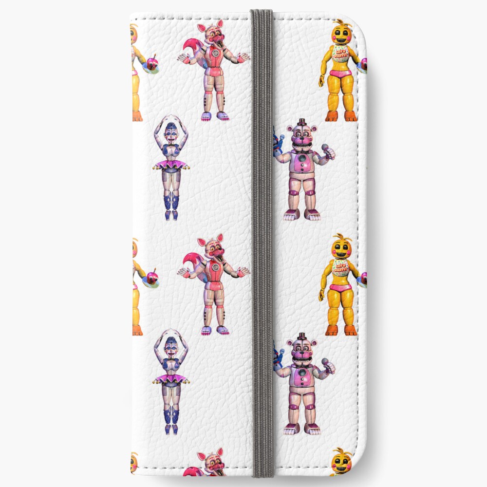 Pack Stickers Ballora, Chica, Freddy and Foxy fnaf SL Magnet for Sale by  akaruiyumme