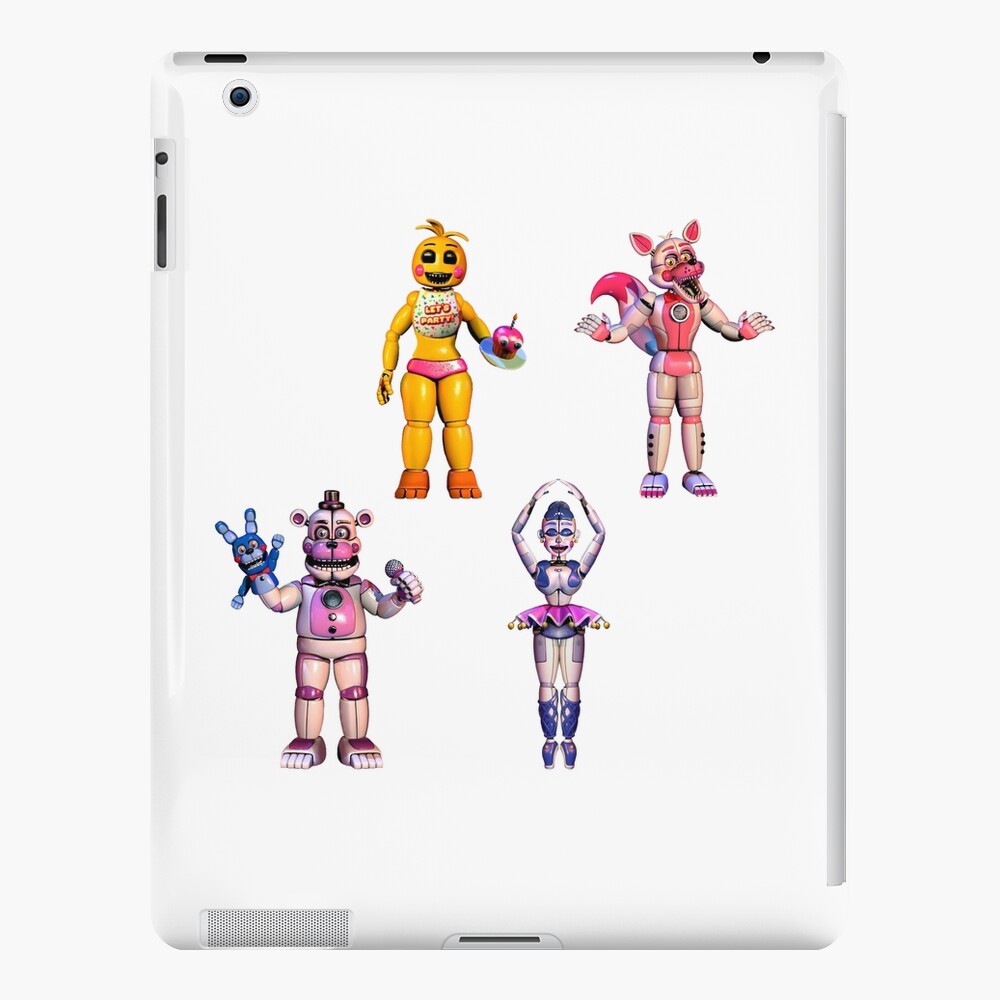 Pack Stickers Ballora, Chica, Freddy and Foxy fnaf SL Magnet for Sale by  akaruiyumme