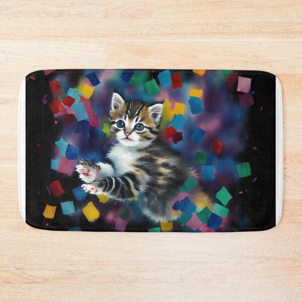 Artikelvorschau, Adorable Kitty Illustrations in Oil Paint, Marvelous Kitty Designs in Oil Paint, Sweet Kitty Paintings in Oil Paintings entworfen und verkauft von oyonni design.