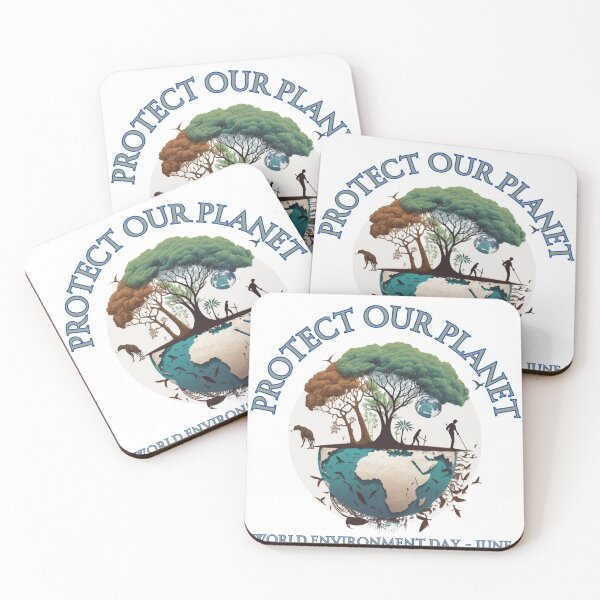 Item preview, World Environment Day - Protect Our Planet designed and sold by InStickers.