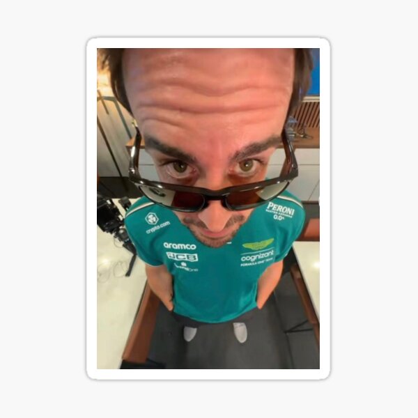 Item preview, Fernando Alonso designed and sold by F1memestickers.