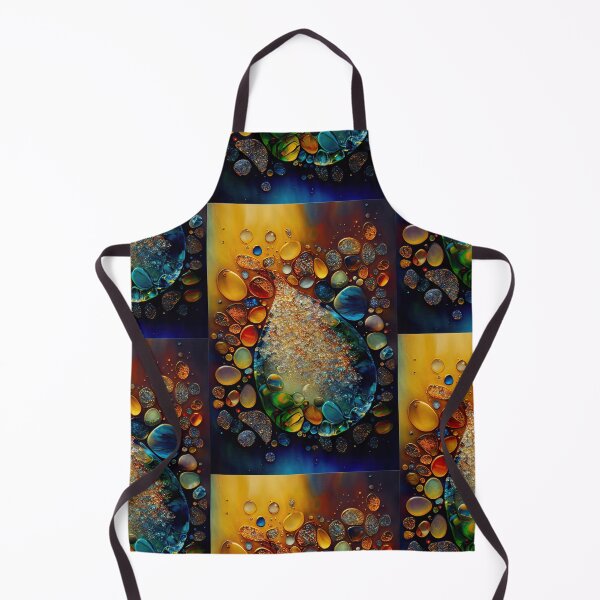Artikelvorschau, Pointillism seaglass golden streams abstract entworfen und verkauft von Piotrek0001.