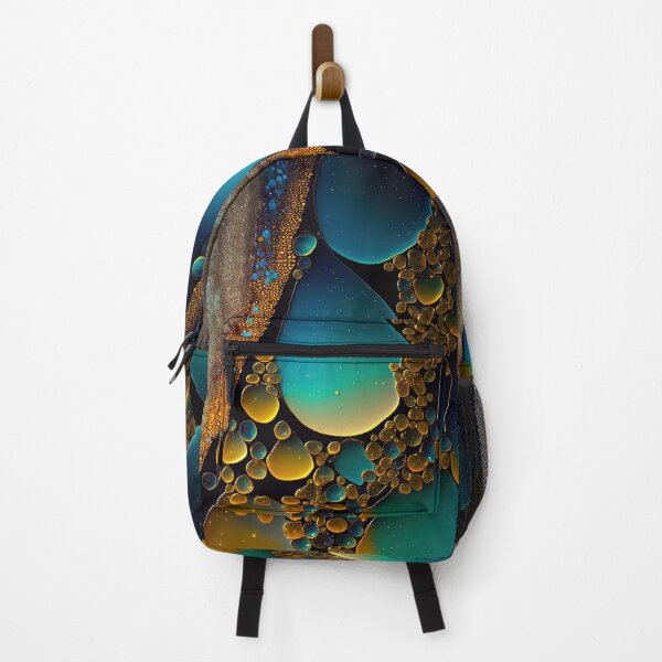 Item preview, Pointillism seaglass golden streams abstract designed and sold by Piotrek0001.