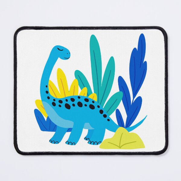 Item preview, Blue Dinosaur Illustration, Nursery Art, Dino Art designed and sold by SunnyPrintsAvenue.