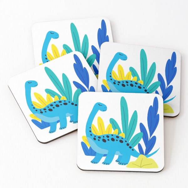 Item preview, Blue Dinosaur Illustration, Nursery Art, Dino Art designed and sold by SunnyPrintsAvenue.