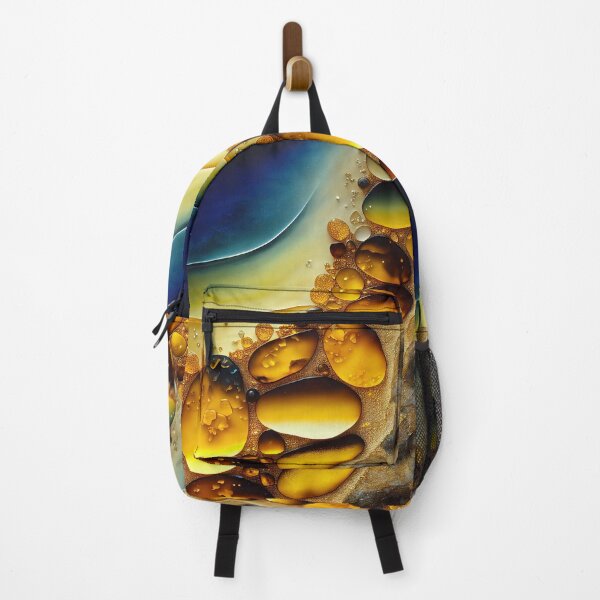 Item preview, Pointillism seaglass golden streams abstract designed and sold by Piotrek0001.