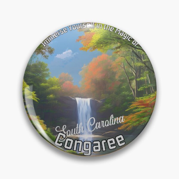 Item preview, Congaree National Park - Enchanting Floodplain Forest & Wildlife | Magical South Carolina designed and sold by ElLocoMus.