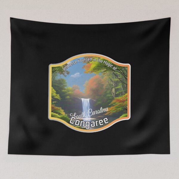 Item preview, Congaree National Park - Enchanting Floodplain Forest & Wildlife | Magical South Carolina designed and sold by ElLocoMus.