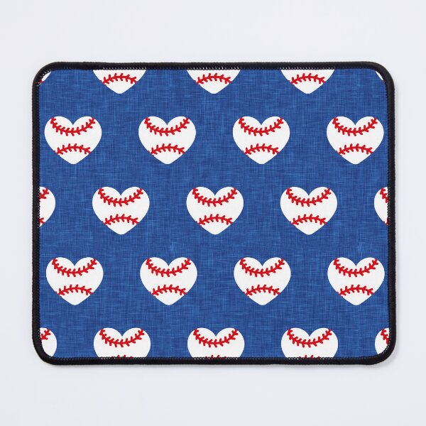 Item preview, Heart Baseballs - blue  designed and sold by littlearrow.