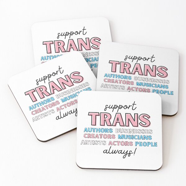Item preview, Support Trans - Trans Authors - Trans Businesses - Trans Creators - Trans Actors - Trans Artists - Trans Musicians designed and sold by Courtnie Pollard.