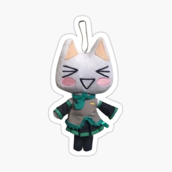 Miku Toro Inoue Plushie Sticker for Sale by Ashweed