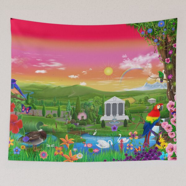 Item preview, The Garden of Arcadia designed and sold by GeraldNewtonArt.