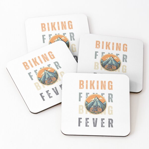 Item preview, Mountain Biking Through the Woods | Biking Fever designed and sold by ArtfulDelights.