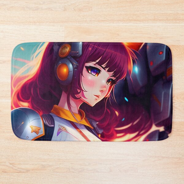 Item preview, Beautiful Cyberpunk Girl with Transformer AI Art designed and sold by unusualillusion.