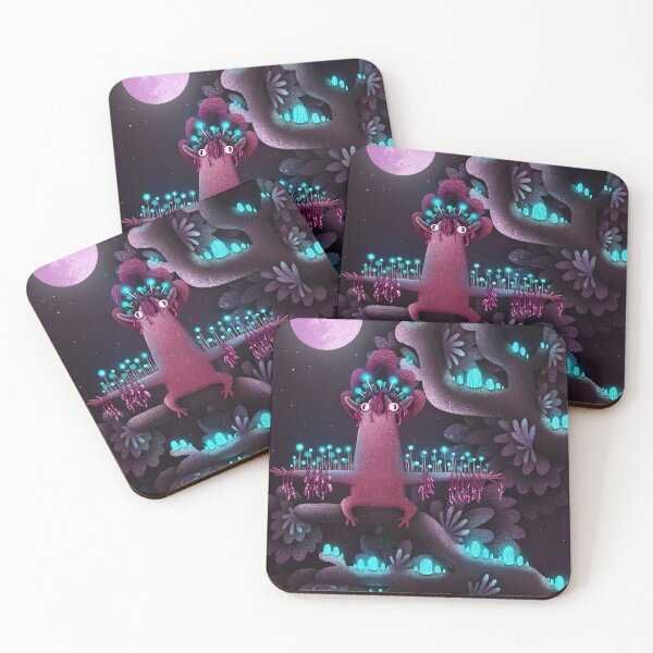 Item preview, Long Fluffy violet monster  designed and sold by Martyna Kamieńska.