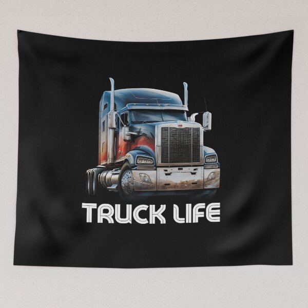Item preview, The life of a moving trucker designed and sold by Futurartia.